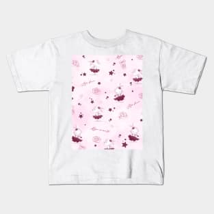 Magic moments with cute bunnies Kids T-Shirt